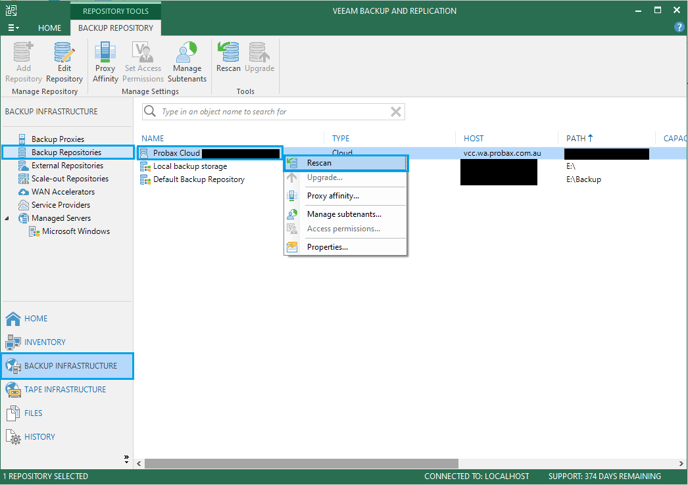 How to: Delete a Customer Backup